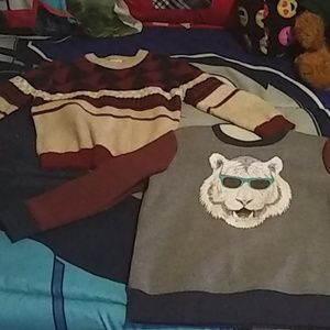 Boys cat and jack sweaters